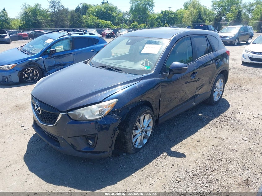 Vin: jm3ke2dy7f0501991, lot: 45787992, mazda cx-5 grand touring 20152