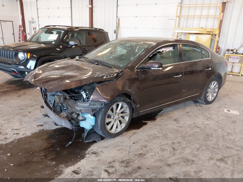 Vin: 1g4gb5g33gf204753, lot: 45788015, buick lacrosse leather 20162