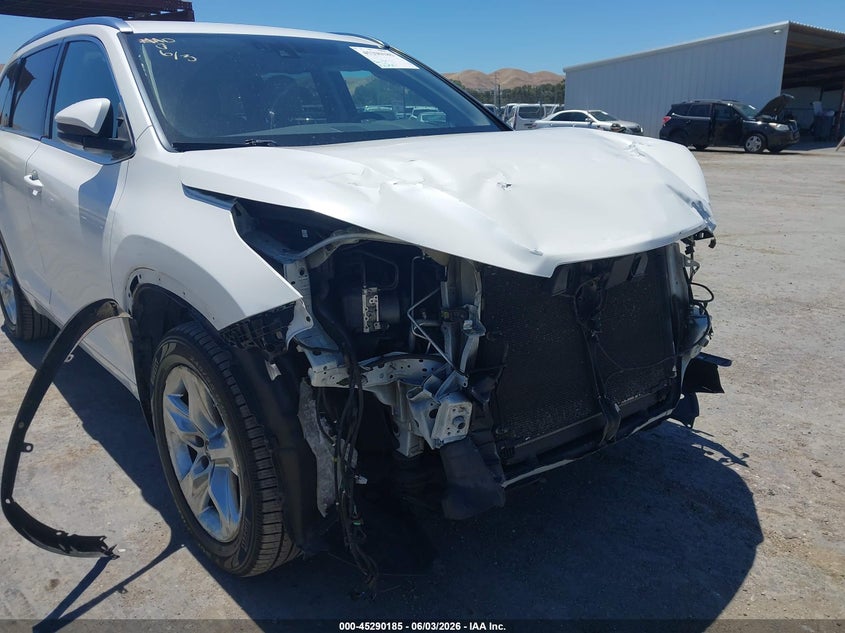 2016 Toyota Highlander Limited V6 VIN: 5TDDKRFH8GS330439 Lot: 45290185