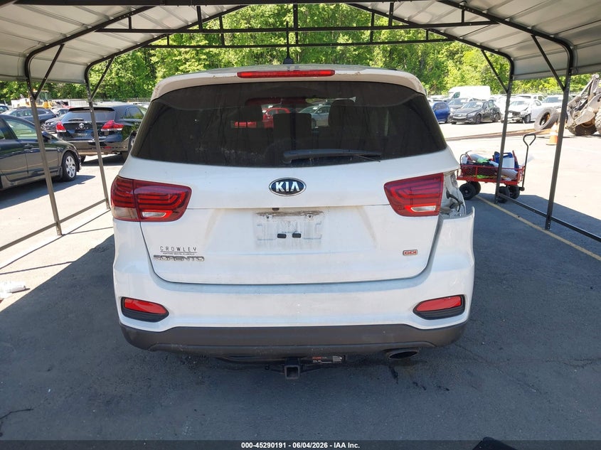2019 Kia Sorento 2.4L Lx VIN: 5XYPGDA3XKG462539 Lot: 45290191