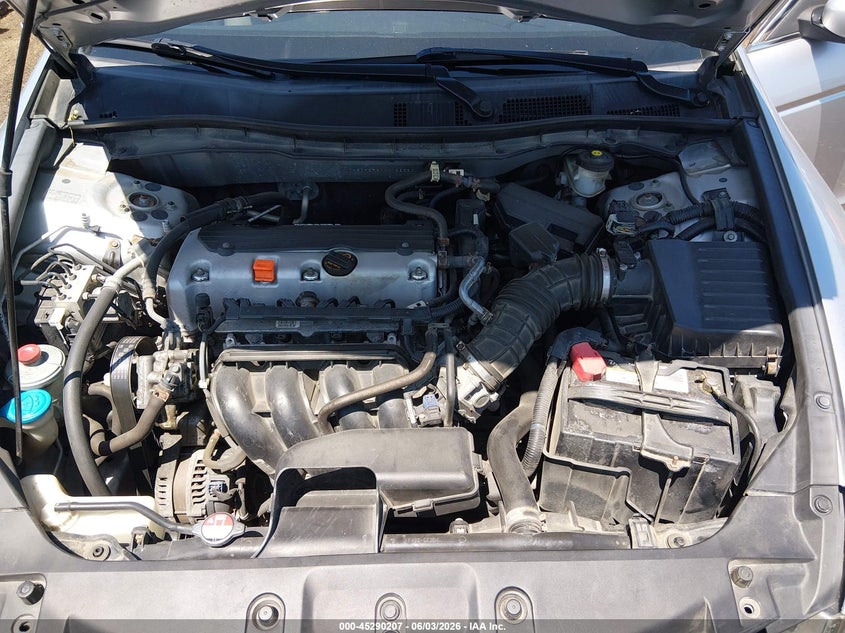 2012 Honda Accord 2.4 2.4 Lx silver Lot 111045290207 Vin 1HGCP2F3XCA126680