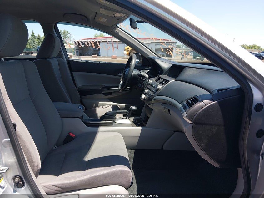 2012 Honda Accord 2.4 2.4 Lx silver Lot 111045290207 Vin 1HGCP2F3XCA126680