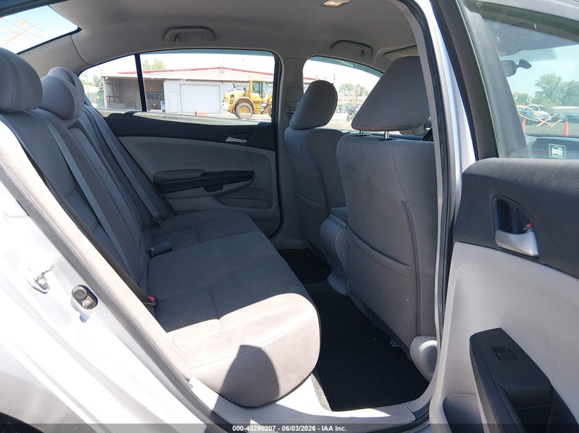 2012 Honda Accord 2.4 2.4 Lx silver Lot 111045290207 Vin 1HGCP2F3XCA126680