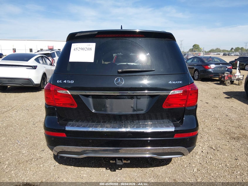 2016 Mercedes-Benz Gl 450 4Matic VIN: 4JGDF6EE2GA653856 Lot: 45290208