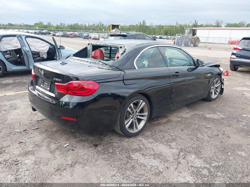Vin: wba4z1c5xjec60897, lot: 45788050, bmw 430i 20184