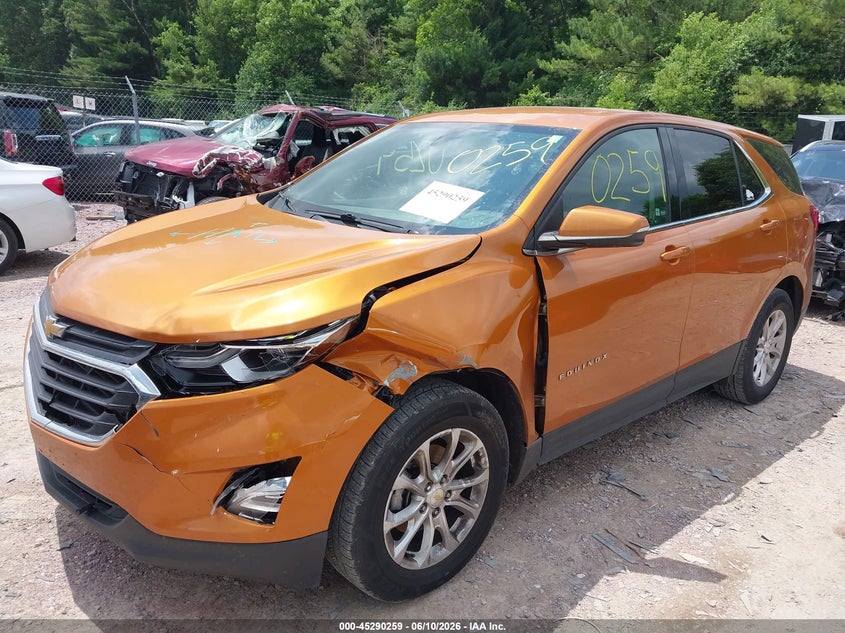 2018 Chevrolet Equinox Lt 2GNAXSEV1J6261671 photo 1
