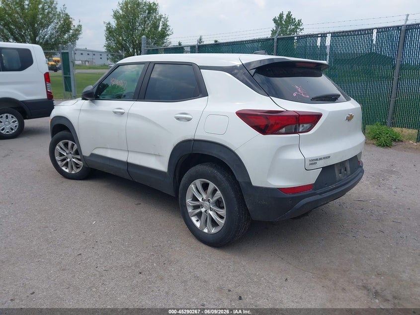 Vin: kl79mnsl4pb074629, lot: 45788103, chevrolet trailblazer awd ls 20233