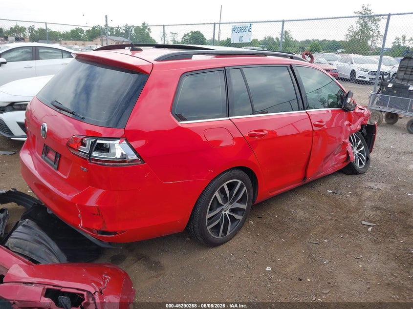 2016 VOLKSWAGEN GOLF SPORTWAGEN auction photo 4