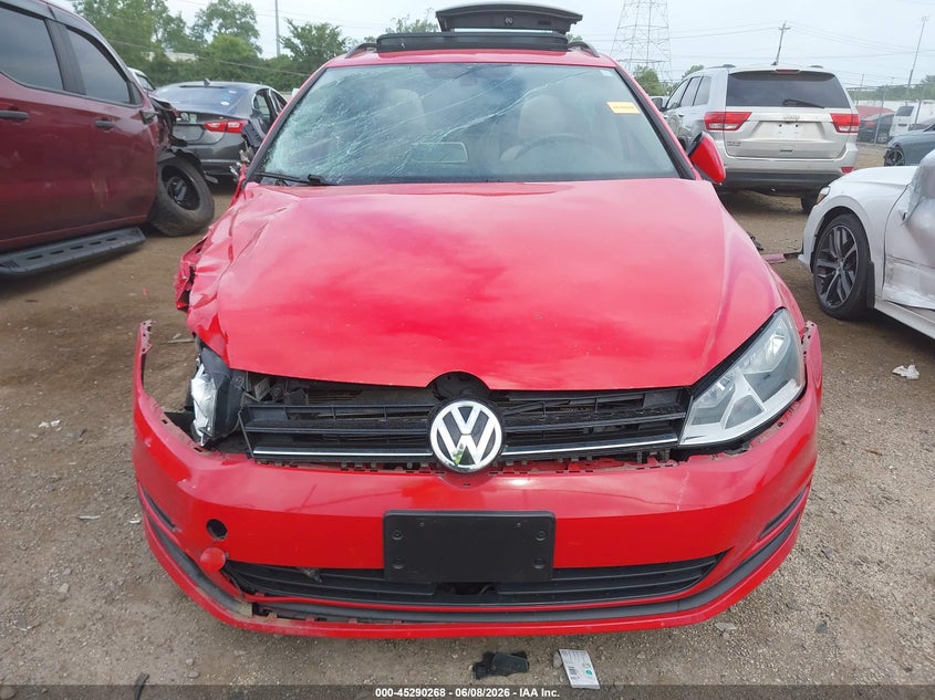 2016 VOLKSWAGEN GOLF SPORTWAGEN auction photo 6