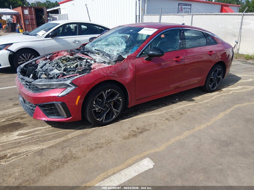 Vin: knag64j70t5459923, lot: 45788133, kia k5 gt-line fwd 20262