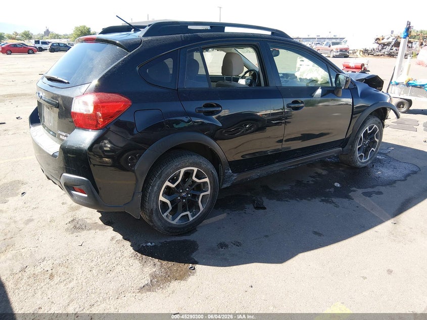 Vin: jf2gpabc7g8227058, lot: 45788136, subaru crosstrek 2.0i premium 20164