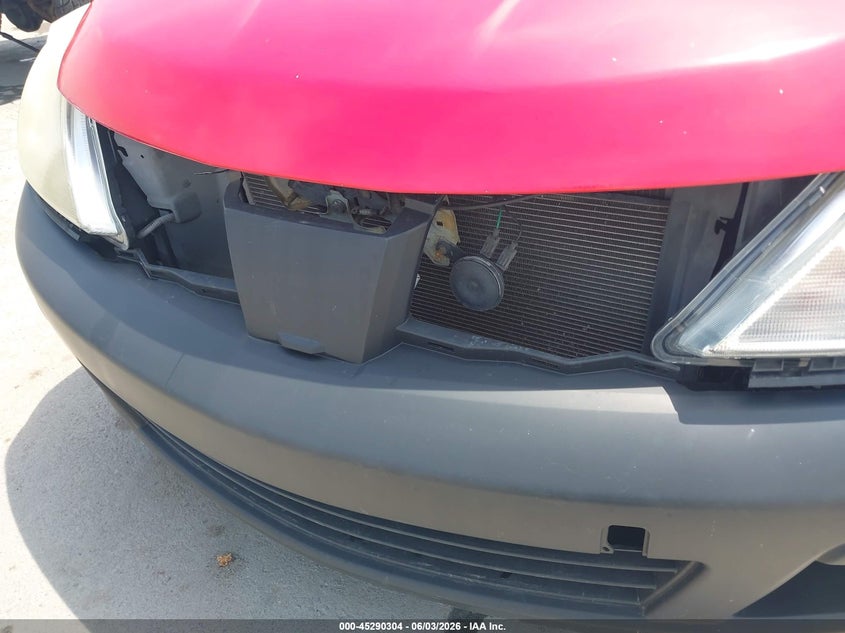 2012 Nissan Versa 1.8 1.8 S red Lot 111045290304 Vin 3N1BC1CP6CK286676