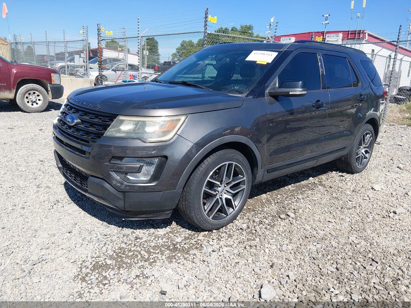 2017 FORD EXPLORER auction photo 2