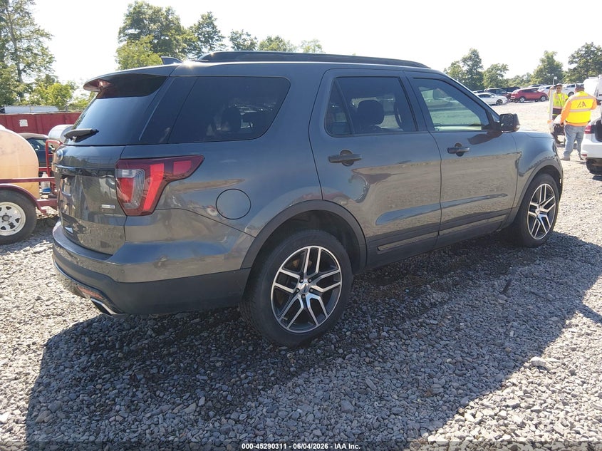 2017 FORD EXPLORER auction photo 4