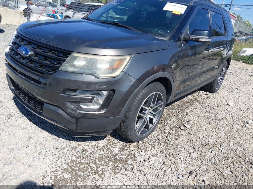 2017 FORD EXPLORER auction photo 6