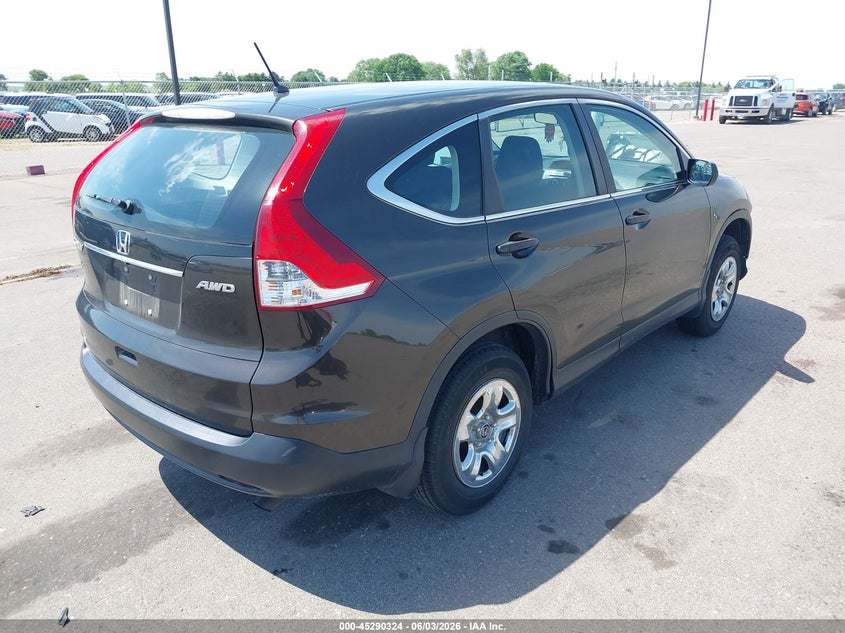 2013 Honda Cr-V Lx VIN: 5J6RM4H33DL075176 Lot: 45290324