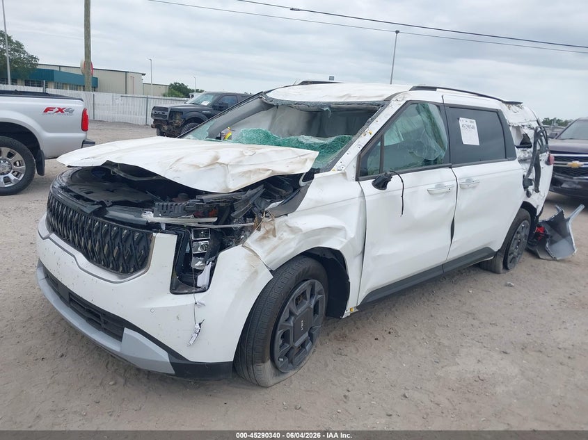 Vin: kndnc5ka9t6095269, lot: 45788176, kia carnival mpv hybrid ex 20262
