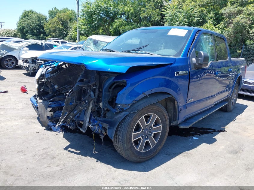 Vin: 1ftew1ep0hfb75910, lot: 45788195, ford f-150 xlt 20172