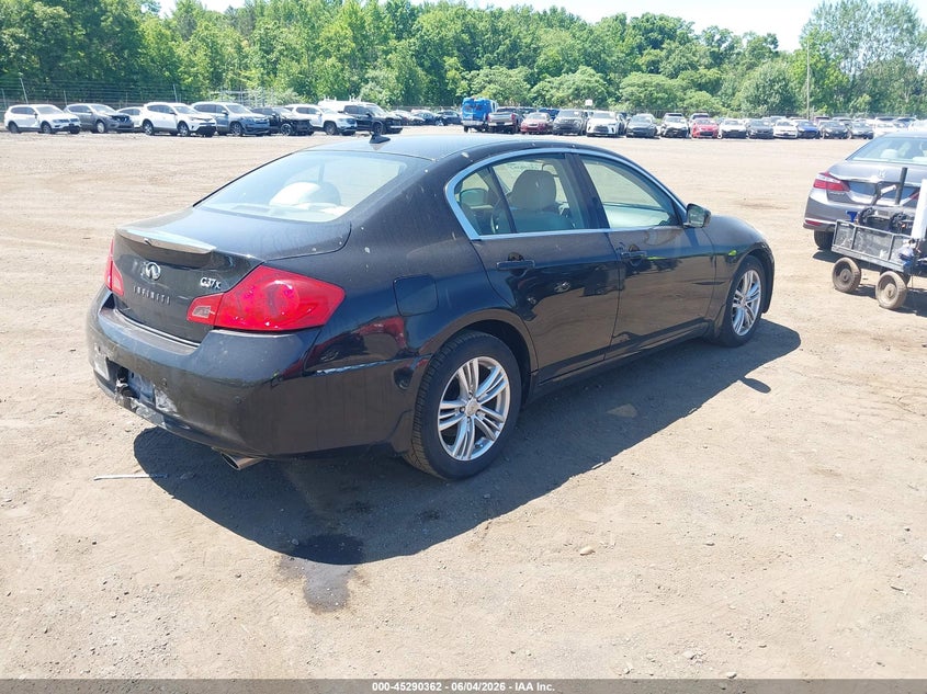 Vin: jn1cv6ar3cm973758, lot: 45788197, infiniti g37x 20124