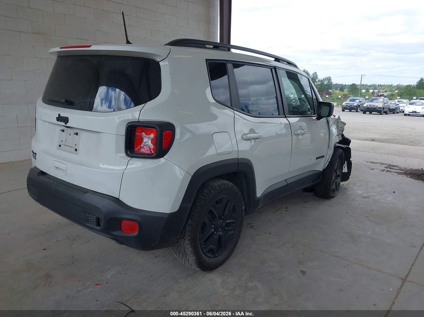 Vin: zacnjbab7lpl24184, lot: 45788198, jeep renegade upland 4x4 20204