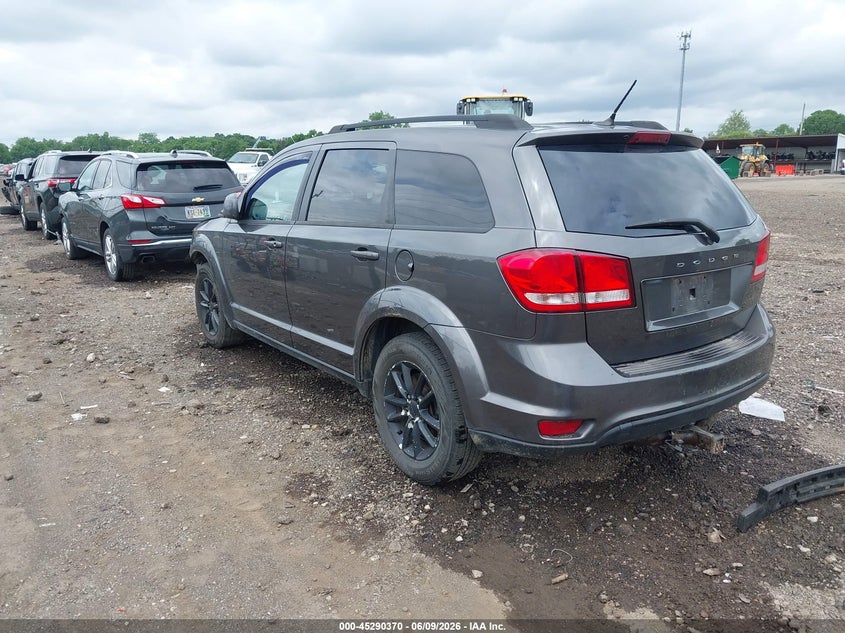 Vin: 3c4pdcbbxft591663, lot: 45788207, dodge journey sxt 20153