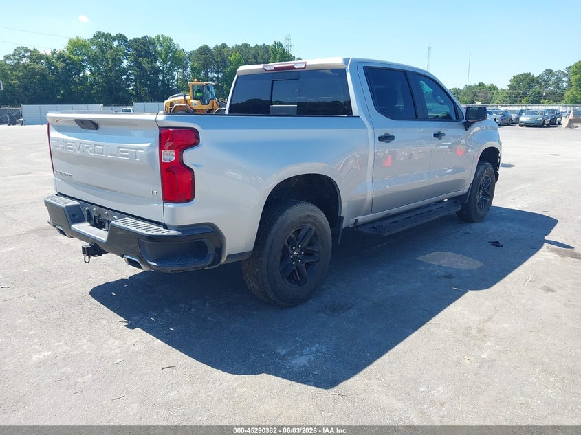 Vin: 1gcpyfed8lz142411, lot: 45788218, chevrolet silverado 1500 4wd  short bed lt trail boss 20204