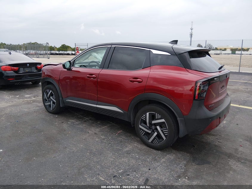 Vin: 3n8ap6ca1sl426460, lot: 45788229, nissan kicks sv fwd 20253
