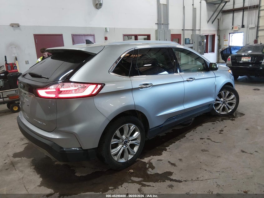 Vin: 2fmpk3k93lbb57011, lot: 45788235, ford edge titanium 20204