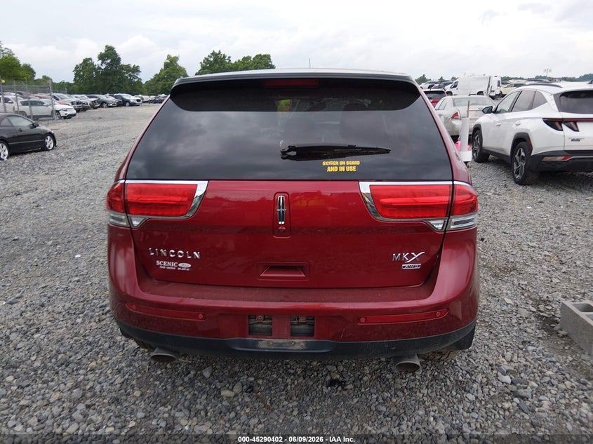 2013 Lincoln Mkx VIN: 2LMDJ8JKXDBL32108 Lot: 45290402