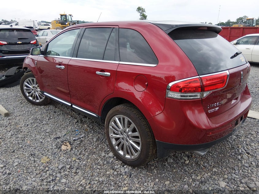 2013 LINCOLN MKX SPORT UTILITY VEHICLE 3.7L V-6 DOHC, VVT, 305HP