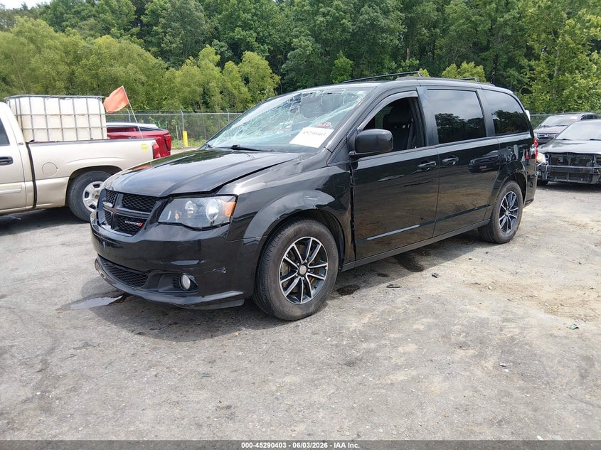 Vin: 2c4rdgeg2jr285074, lot: 45788238, dodge grand caravan gt 20182