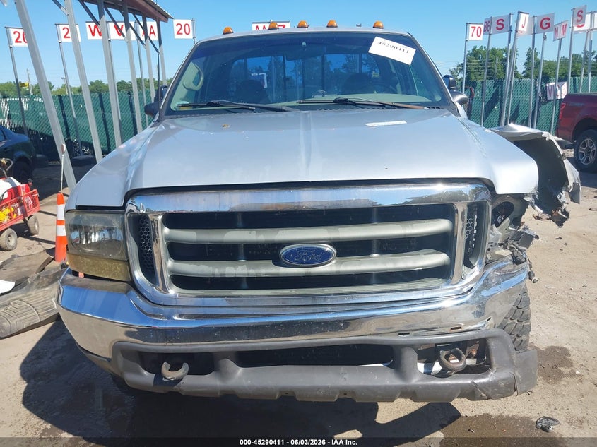 2000 Ford F-350 Lariat/Xl/Xlt VIN: 1FDWX37F2YEA20701 Lot: 45290411