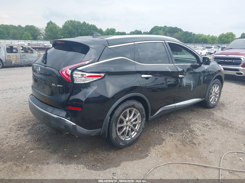 2017 NISSAN MURANO auction photo 4