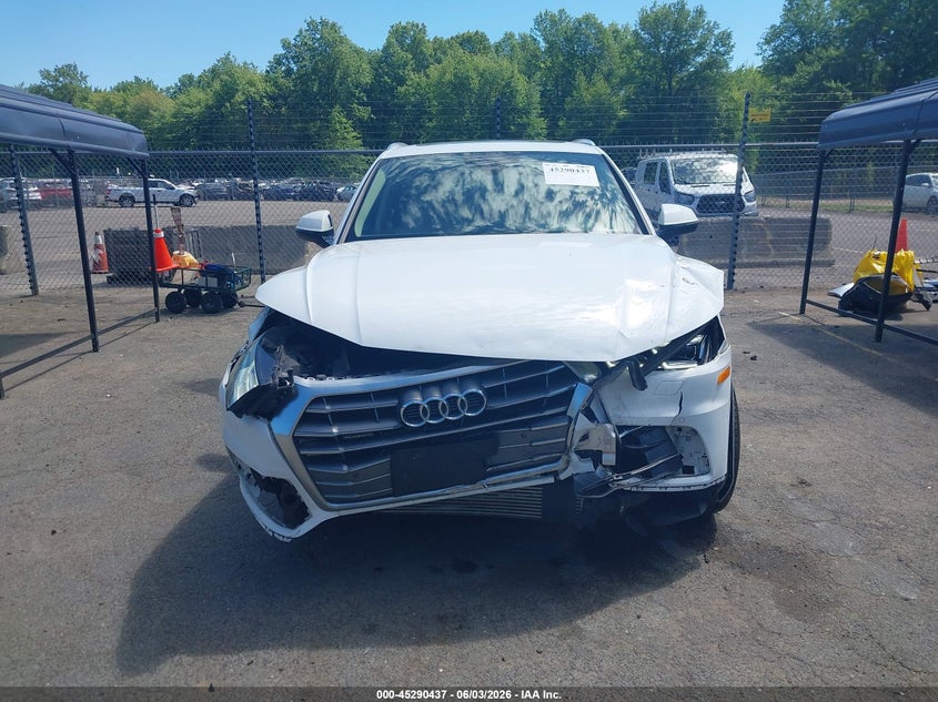 2019 Audi Q5 45 Premium VIN: WA1BNAFY9K2116120 Lot: 45290437