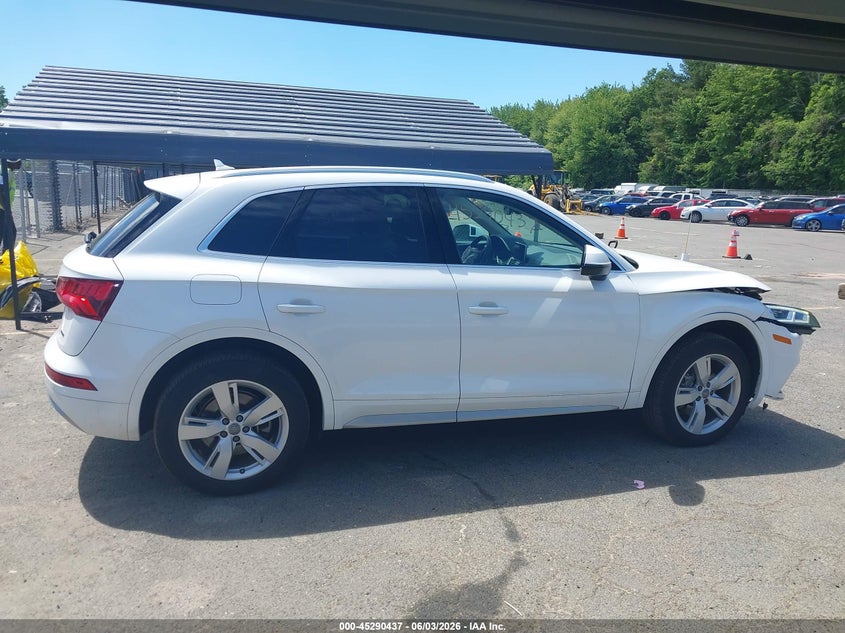 2019 Audi Q5 45 Premium VIN: WA1BNAFY9K2116120 Lot: 45290437
