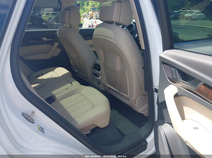 2019 Audi Q5 45 Premium VIN: WA1BNAFY9K2116120 Lot: 45290437