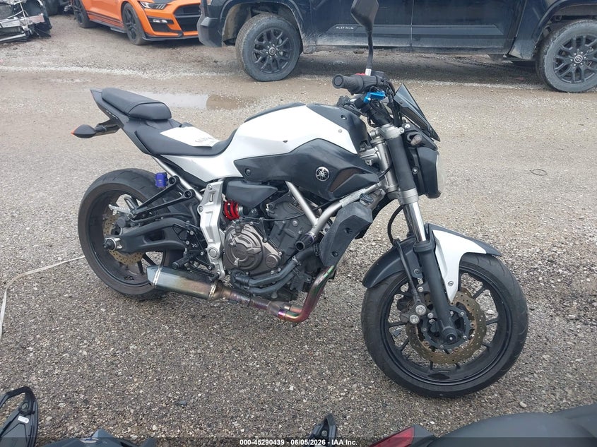 2015 Yamaha Fz07 VIN: JYARM06E6FA002249 Lot: 45290439