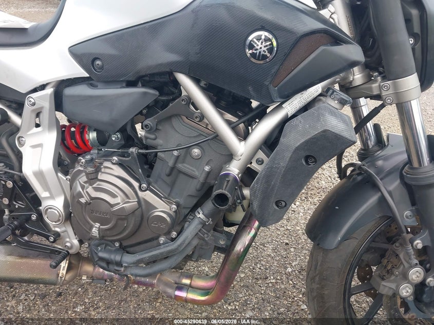 2015 Yamaha Fz07 VIN: JYARM06E6FA002249 Lot: 45290439