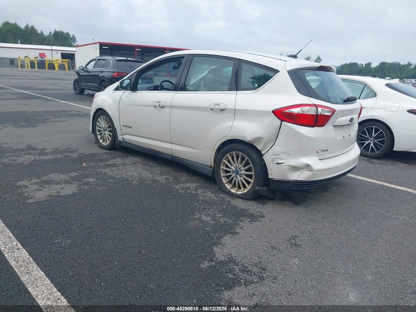 Vin: 1fadp5bu2dl501377, lot: 45788346, ford c-max hybrid sel 20133
