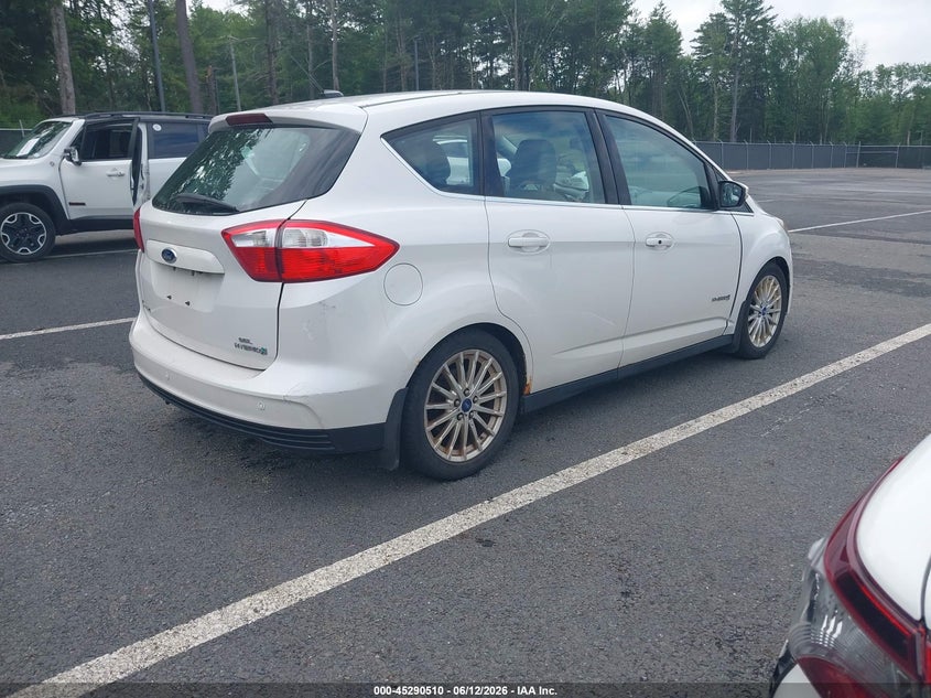 Vin: 1fadp5bu2dl501377, lot: 45788346, ford c-max hybrid sel 20134
