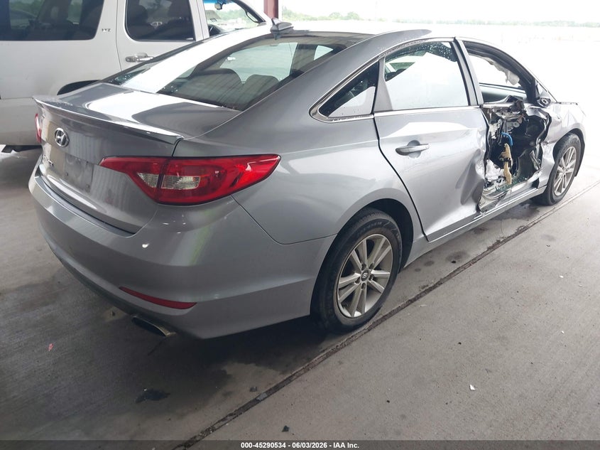 Vin: 5npe24af1hh522970, lot: 45788370, hyundai sonata 20174