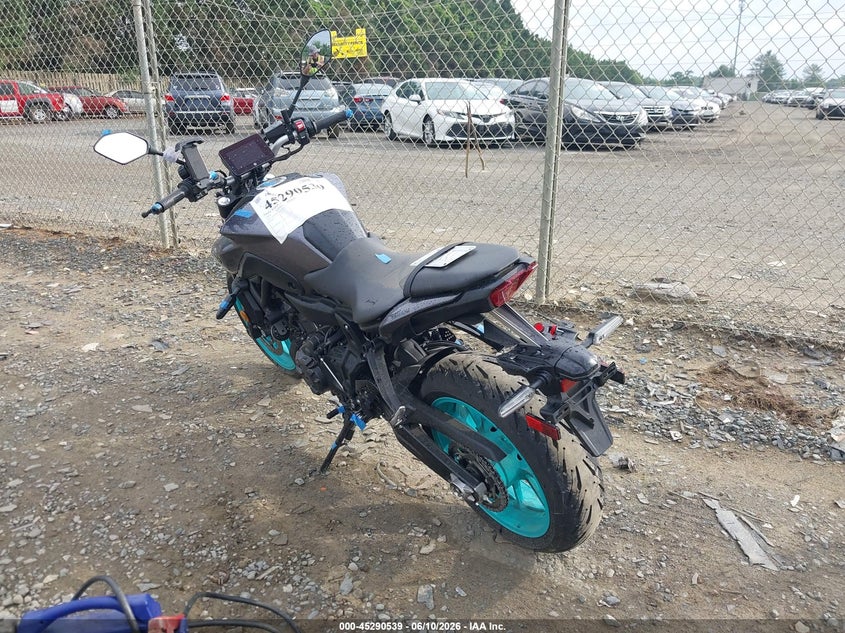 2024 YAMAHA MT07 689 CC(VIN: JYARM32E6RA010461