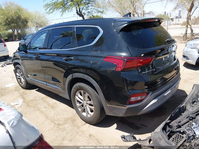Vin: 5nms33adxkh041497, lot: 45788377, hyundai santa fe sel 20193