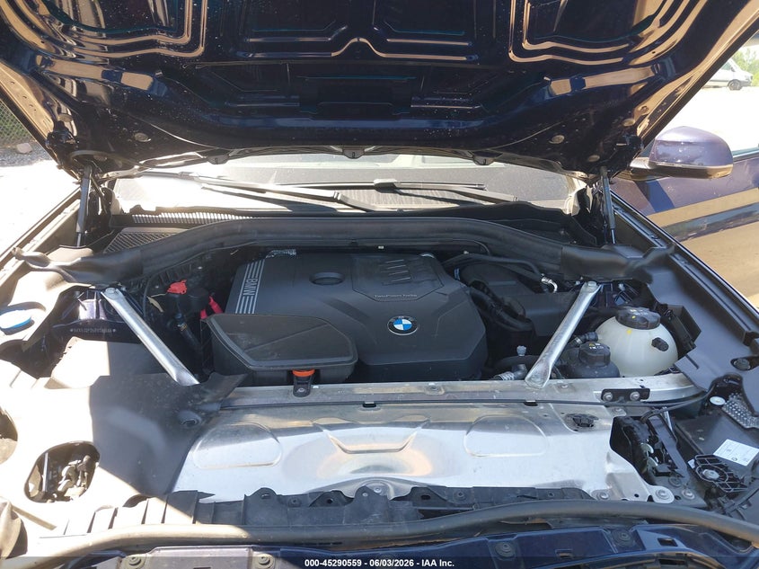 2024 BMW X3 xDrive30I VIN: 5UX53DP06R9T86666 Lot: 45290559