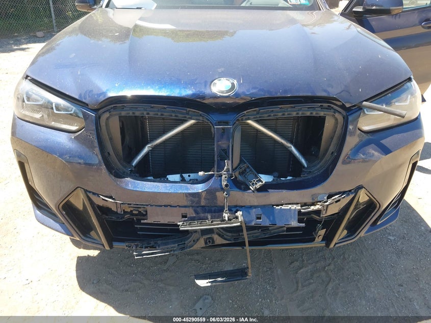2024 BMW X3 xDrive30I VIN: 5UX53DP06R9T86666 Lot: 45290559