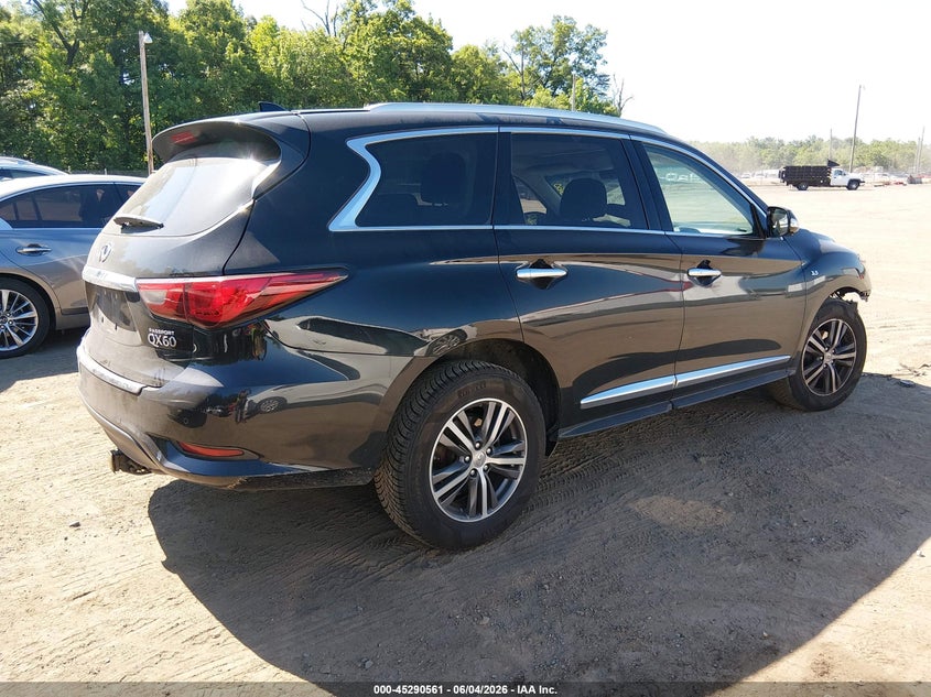 Vin: 5n1dl0mm6hc510042, lot: 45788397, infiniti qx60 20174