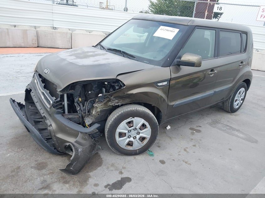Vin: kndjt2a54d7554818, lot: 45788421, kia soul 20132
