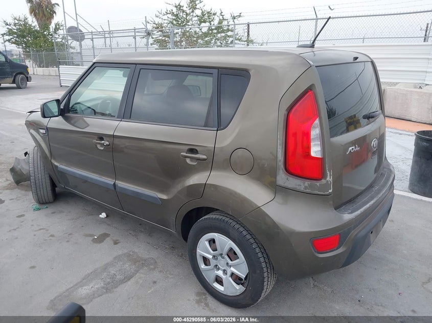 Vin: kndjt2a54d7554818, lot: 45788421, kia soul 20133