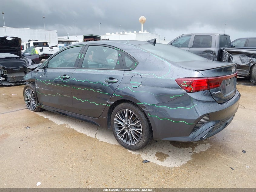 Vin: 3kpf54ad6pe612600, lot: 45788423, kia forte gt-line 20233