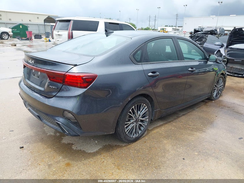 Vin: 3kpf54ad6pe612600, lot: 45788423, kia forte gt-line 20234